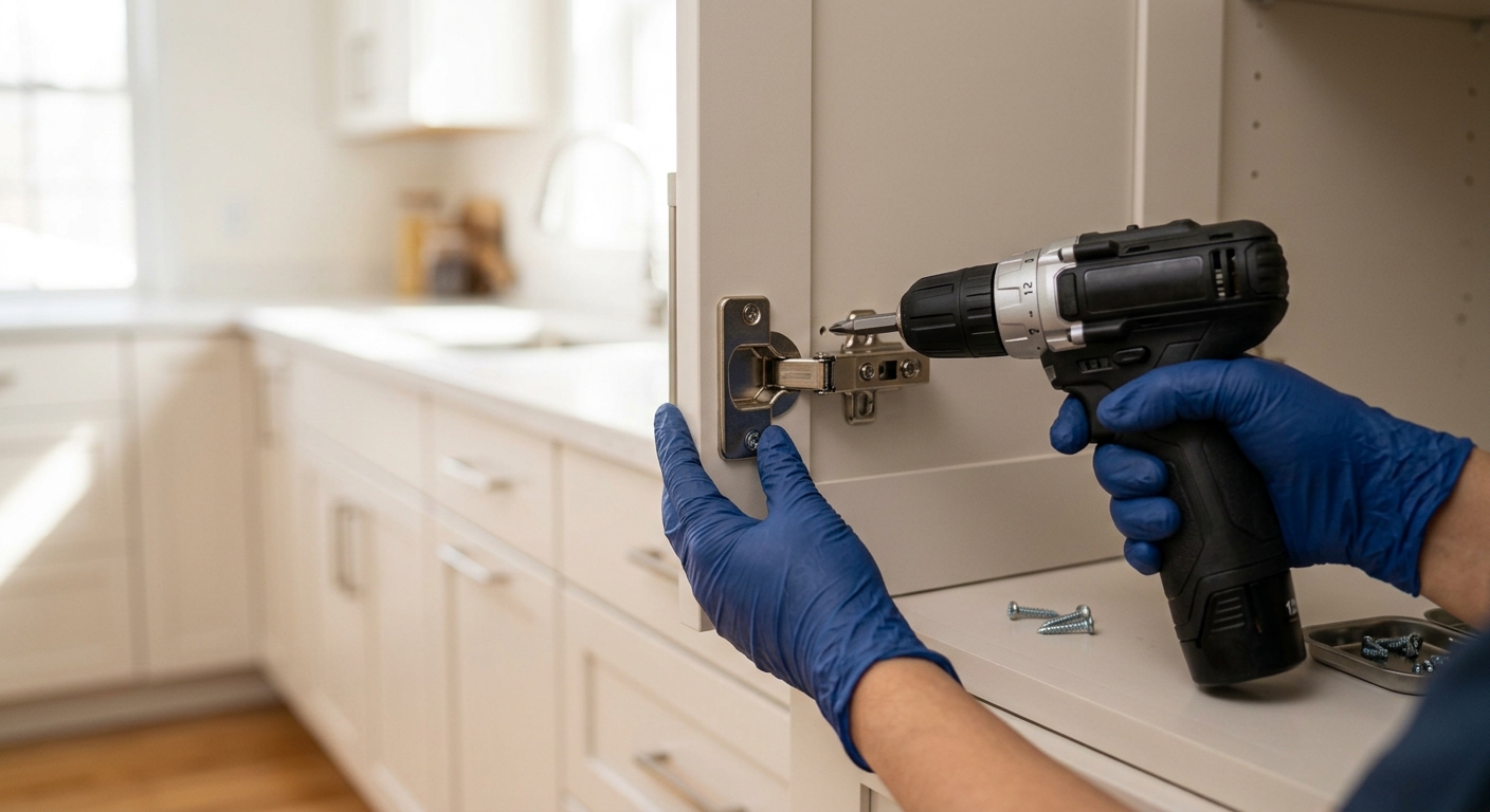 sub cabinet install