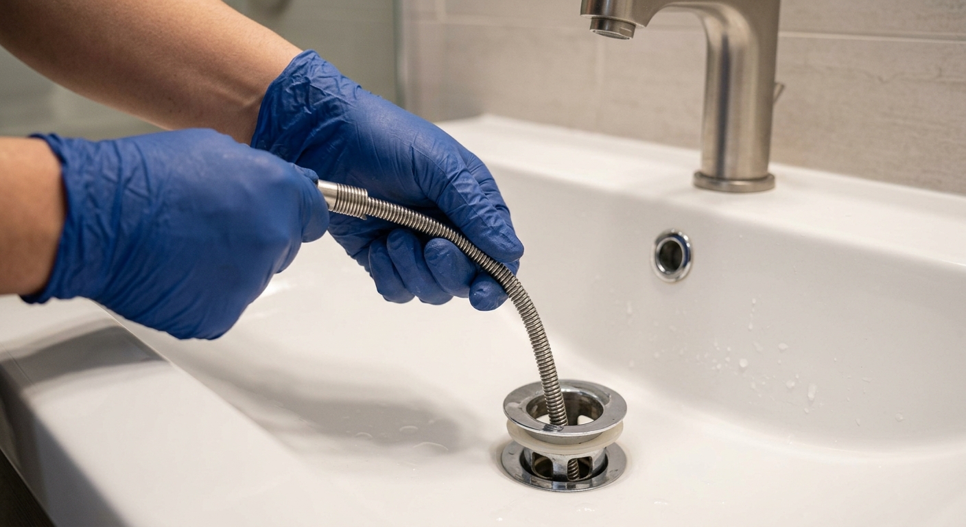 sub drain cleaning